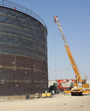 Construction and installation of fuel storage tanks